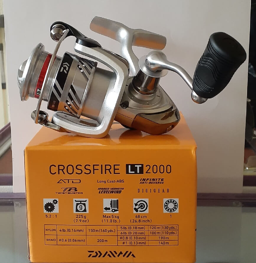 Carrete Spinning Daiwa Crossfire LT